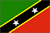 Flag of Saint Kitts & Nevis Anguilla